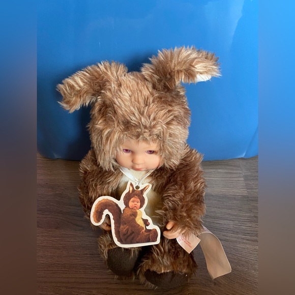 Anne Geddes Other - Anne Gettes Adorable Brown Plush Squirrel